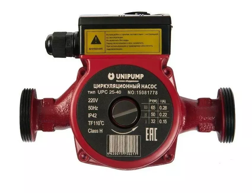 Насос циркуляционный Unipump UPC 25-80 180